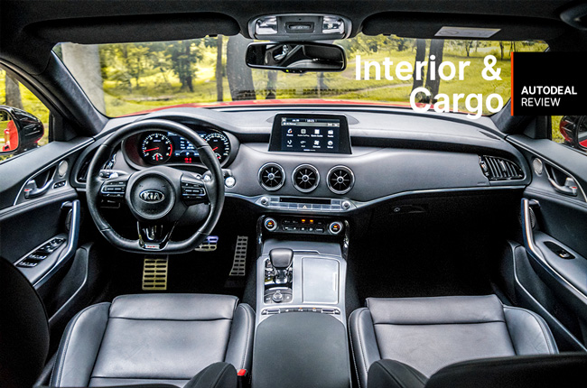 2019 Kia Stinger Interior And Cargo Space Review Autodeal Philippines