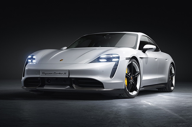 2020 porsche on sale taycan electric