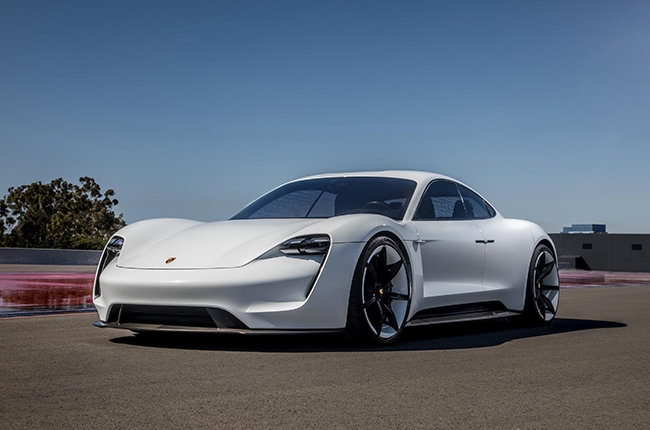 Remember Porsche's Mission E? It's Taycan now