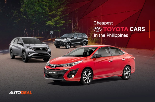 Cheapest Toyota cars in the Philippines | Autodeal