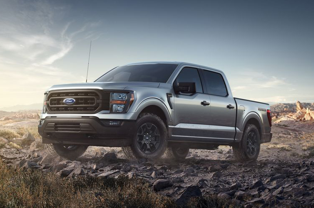 The 2023 Ford F150 Rattler is an offroad ready pickup truck on a