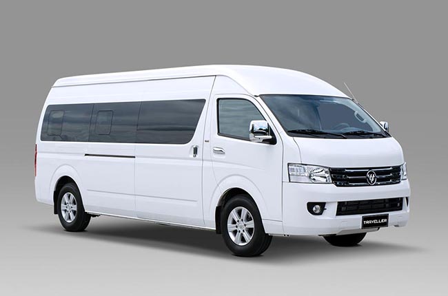 as Waardig Stamboom New Foton Traveller XL is a long-ass van that can seat 19 people | Autodeal