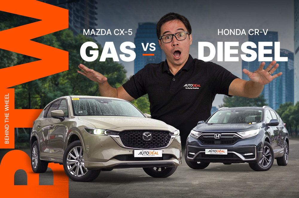 Gas or Diesel Crossover? 2022 Mazda CX5 AWD Turbo vs Honda CRV SX DSL