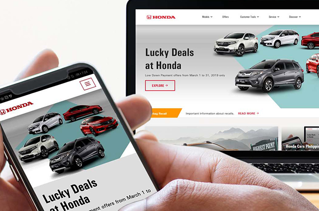 Millennials Will Now Approve Of Honda Ph S New Website Autodeal