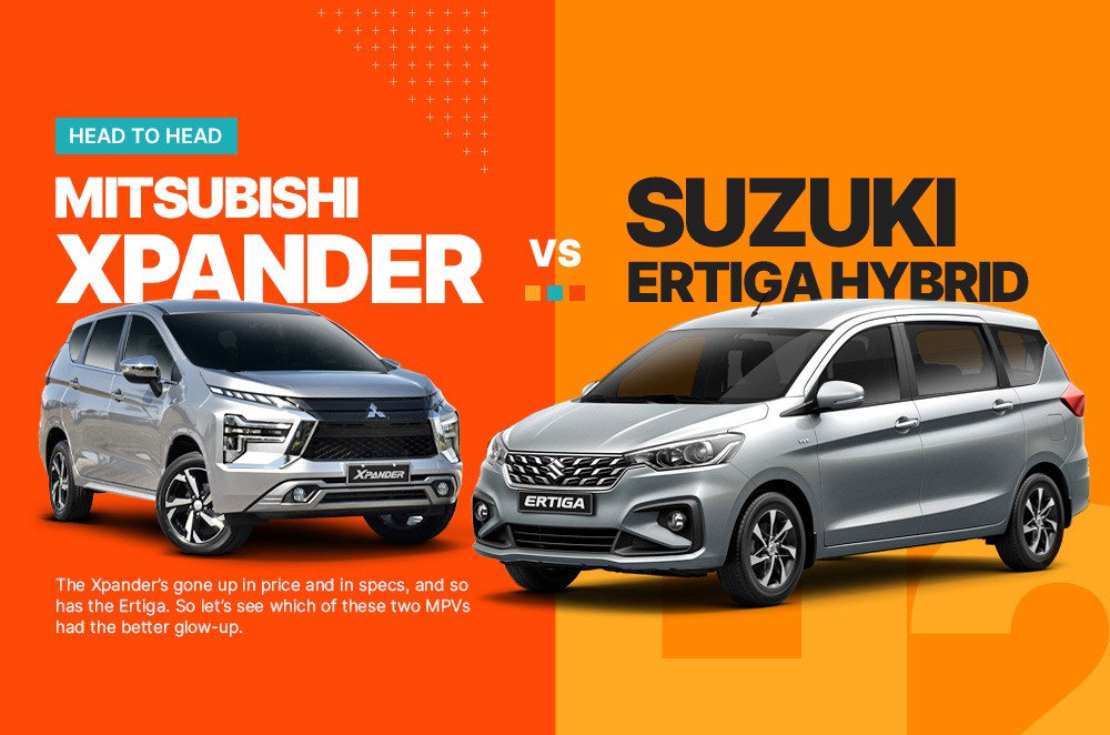 Head To Head Mitsubishi Xpander Vs Suzuki Ertiga Hybrid Autodeal