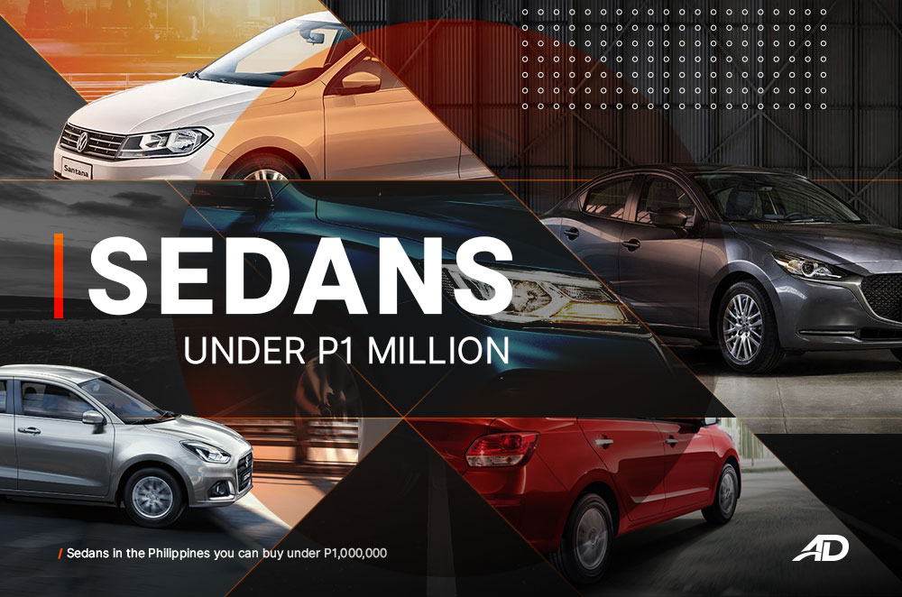 Sedans in the Philippines you can buy under P1million Autodeal