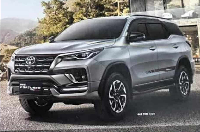 Toyota fortuner trd pro